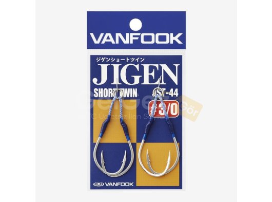 VANFOOK JST-44 JIGEN SHORT TWIN 3-0 (2li paket) SILVER