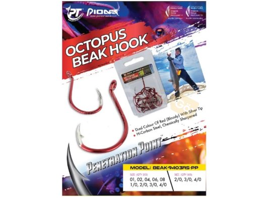 Pioneer Tackle Octopus Penetration Point Beak İğne