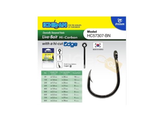 ICHIBAN HC-57307 Canlı Yem İğnesi