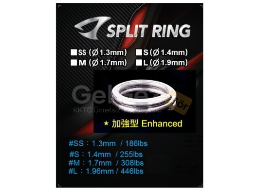 Jigging Monster Split Ring Plus
