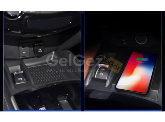 X-TRAIL 2014-2017 IÇIN UYUMLU KABLOSUZ TELEFON SARJ STANDI