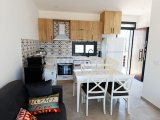 BİR YATAK ODALI MOBİLYALI AKDENİZ GOLF ÇATI KATI (OTEL KONSEPTİ)