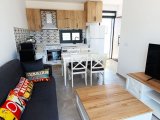 BİR YATAK ODALI MOBİLYALI AKDENİZ GOLF ÇATI KATI (OTEL KONSEPTİ)