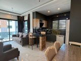 Girne şehir merkezinde kiralık 1+1 lüks daire