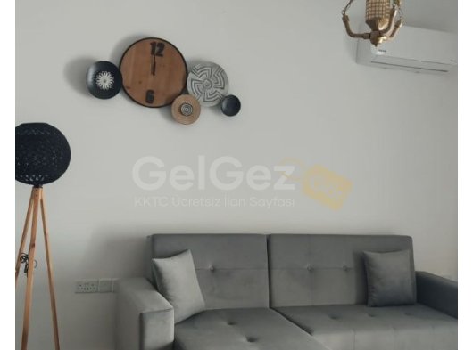 Kiralık niş daire Sezar sitesinde 330£ aidat dahil yıllık ödemeli