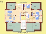 ÜÇ YATAK ODALI MOBİLYALI LÜKS PENTHOUSE