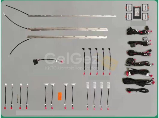 GOLF 7-7.5 IÇIN UYUMLU AMBIANS SET - 64 RENK (AYDINLATMA)