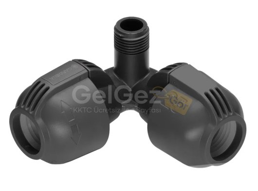 Köşe Parçası 25mm x 1/2'' erkek diş