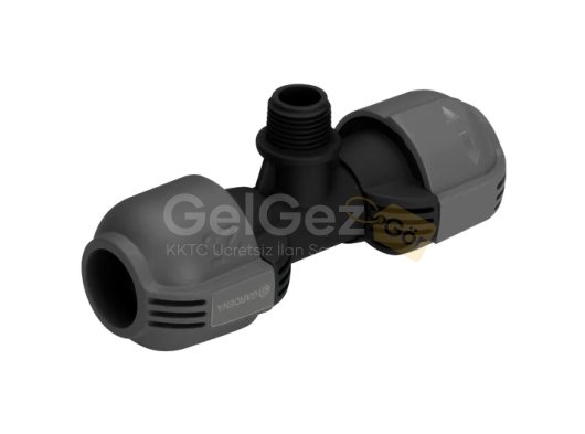 T-Parçası 25mm x 1/2'' erkek diş