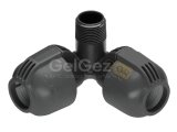 Köşeli Dış Vida 25mm x 3/4'' erkek diş