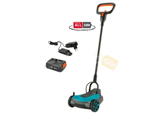 Akülü Çim Biçme Makinesi HandyMover 22/18V P4A Kullanıma Hazır Set