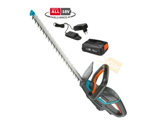 Akülü Çit Budama Makinesi ComfortCut 50/18V P4A Kullanıma Hazır Set