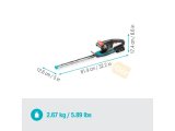 Akülü Çit Budama Makinesi EasyCut 40/18V P4A Set