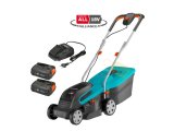 Akülü Çim Biçme Makinesi PowerMax 32/36V P4A Kullanıma Hazır Set