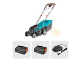 Akülü Çim Biçme Makinesi PowerMax 32/36V P4A Kullanıma Hazır Set