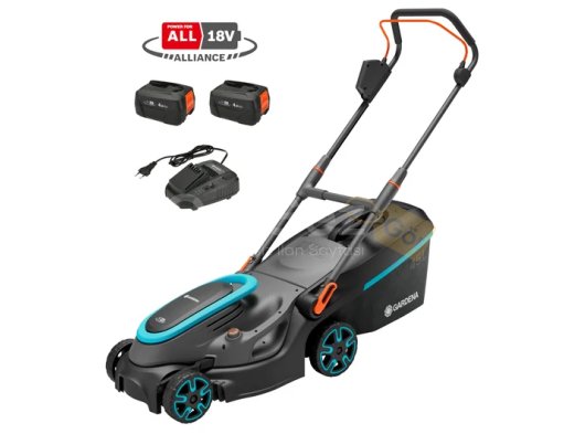 Akülü Çim Biçme Makinesi PowerMax 37/36V P4A Set