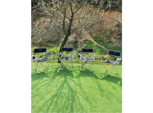 CAMPOUT 4'LÜ MOGAN SANDALYE SET