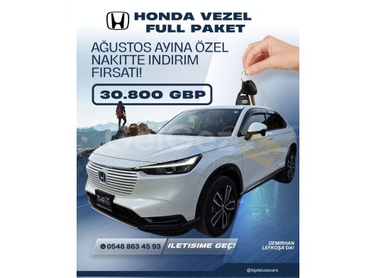 HONDA VEZEL Z PAKET HİBRİT