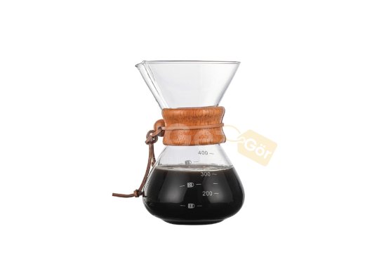 FİLTRE KAHVE CAM SET 400 ML