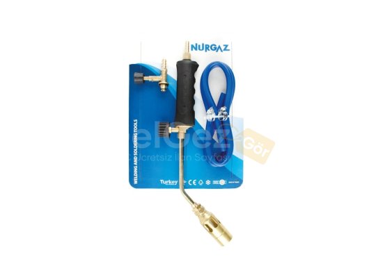 PROPAN TAV VE KAYNAK SETİ 32 MM BAŞLIKLI HORTUM KELEPÇE MUSLUK DAHİL