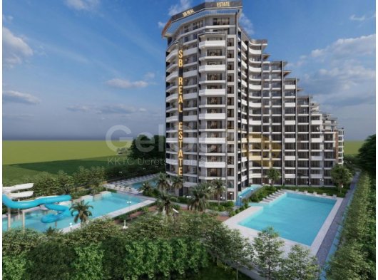 Lefke Gaziveren'de Proje Aşamasında Türk Koçanlı Denize Sıfır Premium Kompleks (1+0; 1+1; 2+1) 103.000 STG'den Başlayan Kampanya Fiyatları !