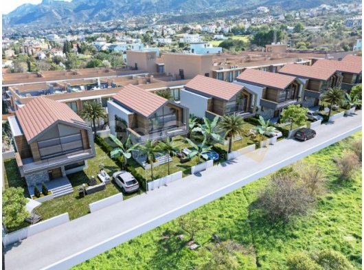 YENİ PROJE – Girne/Doganköy Dağ ve Deniz Manzaralı 3+1 Lüks Villalar!/+905338610484