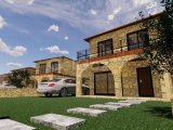 Girne Karşıyaka, Deniz Manzaralı Sıfır Satılık 3+1 Taş Villa 490.000 STG / +90533 881 09 02