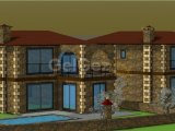 Girne Karşıyaka, Deniz Manzaralı Sıfır Satılık 3+1 Taş Villa 490.000 STG / +90533 881 09 02