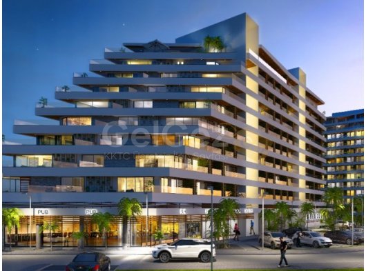 Kıbrıs, İskele Long Beach'te Satılık 1+0 Daireler **