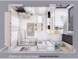Girne Karşıyaka Jakuzili Daire Fiyatına Satılık Ultra lüks Tripleks 2+1 İkiz Villa 199.000 STG/ +905338202346