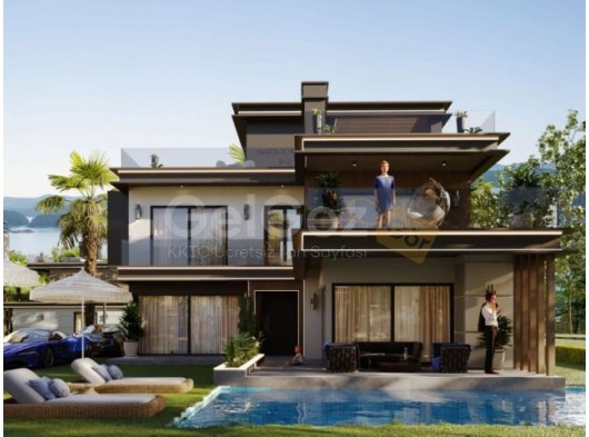 Girne Lapta, Satılık 4+1 Özel Havuzlu Villa 345.000 STG / +905338202346