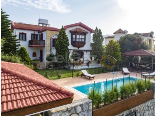 Girne Bellapais, Kiralık 4+1 Villa 2.800 STG / +905338881419