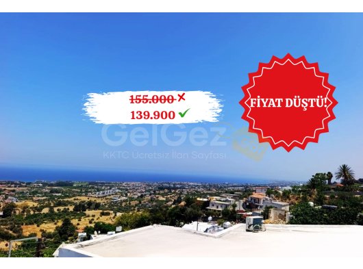 Karşıyaka Köy İçinde; Önü Kapanmaz Deniz Manzaralı, Tarihi Dokuya Sahip, 4+2, Satılık Müstakil Ev!