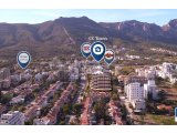 KKTC GİRNE MERKEZİNDE DENİZ VE DAĞ MANZARALI SATILIK STÜDYO DAİRE **