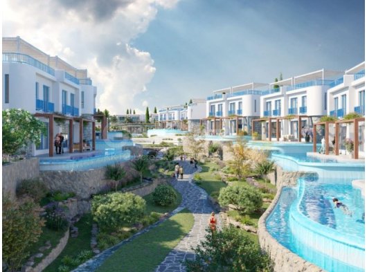 Girne Lapta, Satılık 2+1 Havuzlu Villa 410.000 STG / +905338881419