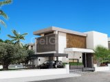 Girne Ozanköy Bölgesinde Havuzlu ve Ebeveyn Banyolu Satılık 4+1 Villalar