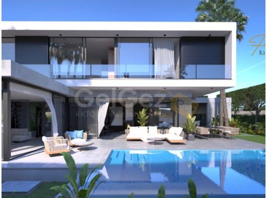 Lefkoşa Yenikent, Satılık Türk Koçanlı Lüks 4+1 Özel Havuzlu Villalar 799.000 STG / +905338881419