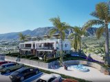 Girne Lapta Satılık 2+1 Bahçe Katı ve Penthouse Daireler 239.000 STG/+905338881419