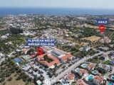 Kıbrıs Girne Alsancak Bölgesinde Necat British College'e Yürüyüş Mesafesinde Önü Kesilmeyen Dağ ve Deniz Manzaralı Satılık 1356 m2 Arazi