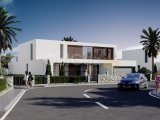 Kıbrıs Girne Çatalköy Bölgesinde Denize Sıfır 960 m2 Arsa İçerisinde 5+1 Süper Lüks Türk Tapulu Villa