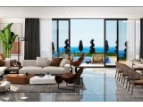 Kıbrıs Girne Çatalköy Bölgesinde Denize Sıfır 960 m2 Arsa İçerisinde 5+1 Süper Lüks Türk Tapulu Villa