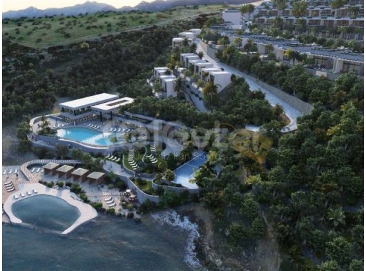 Girne Esentepe'de Denzie Sıfır 1+1 Satılık Daireler