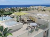Kıbrıs Girne Esentepe Bölgesinde Deniz Manzaralı 2+1 Daireler
