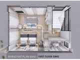 Girne Karşıyaka Deniz Kenarında Daire Fiyatına Satılık Ultra lüks Tripleks 2+1 İkiz Villa 199.000 STG/+905338881419