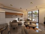 Girne Lapta Satılık 1+1 Bahçe Katı ve teraslı Daireler 140.000 STG/+905338881419