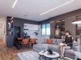 Girne Lapta Satılık 2+1 Bahçe Katı ve Penthouse Daireler 239.000 STG/+905338881419