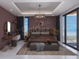 KIBRIS GİRNE/ZEYTİNLİK'TE TÜRK KOÇANLI 4+1 DENİZ MANZARALI LÜKS VİLLALAR