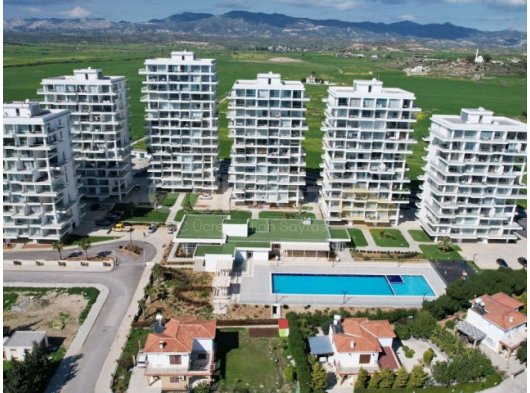 İskelede Deniz Manzaralı Ultra Lüks Satılık 1+1 Daire