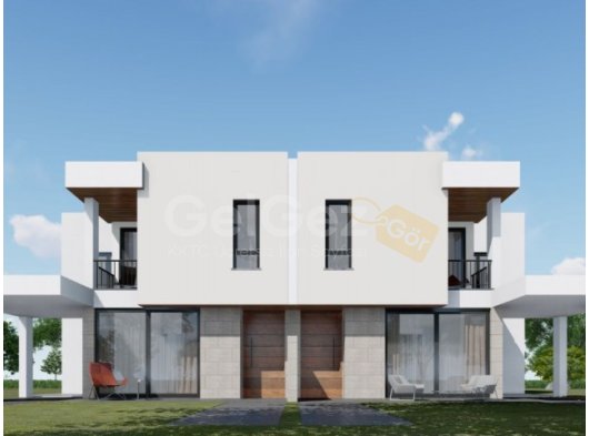 Kıbrıs Lefkoşa Bölgesinde Ödeme Planlı Banka Yok Kefil Yok.... Taşınmaya Hazır Satılık Villa