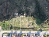 Kıbrıs Girne Arapköy Bölgesinde Kesintisiz Deniz Manzarılı Villa Yapımına Uygun 993 m2 Satılık Arsa